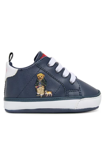 Polo Ralph Lauren Mehki čeveljčki za dojenčke Mornarsko modra