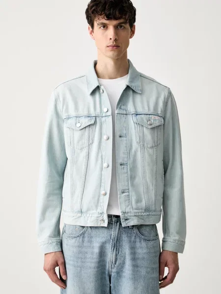 Calvin Klein Jeans jachetă pentru bărbați din albastru