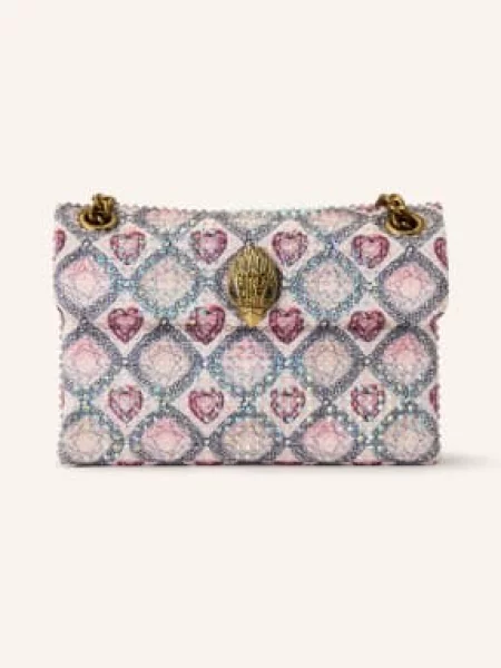 Torebka Kurt Geiger z kamieniami beżowa