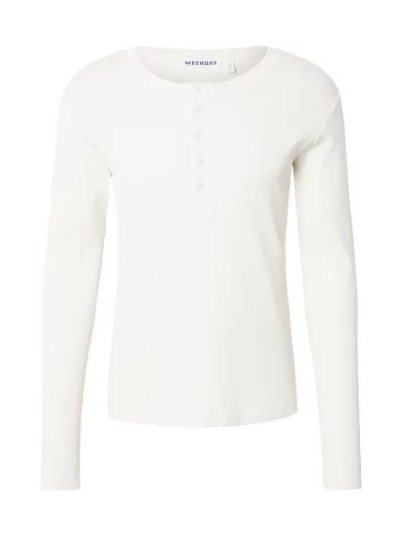 WEEKDAY Tričko offwhite