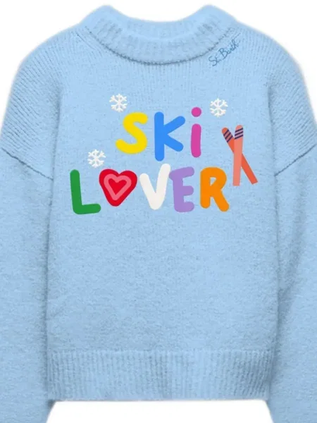 Sweter dziecięcy Mc2 Saint Barth niebieski