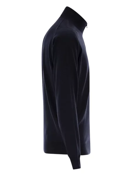 Pulover John Smedley albastru