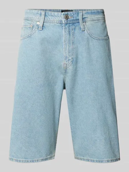 Szorty jeansowe w stylu 5 kieszeni model ALEX' Jack & Jones niebieskie