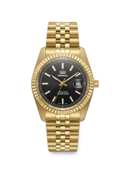 Ceas Richelieu Swiss clasic negru