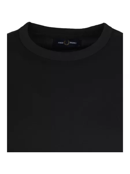 Fred Perry t-shirt Ringer T-Shirt z aplikacją czarny