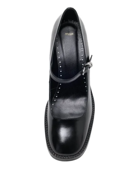 Kožne salonke Maje crna