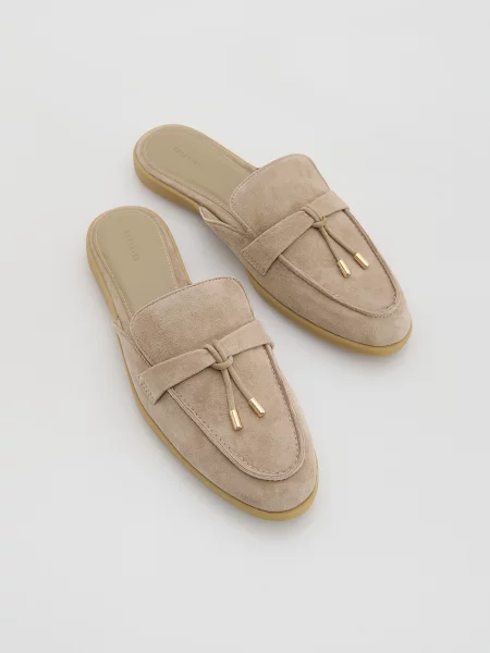 Мюли Reserved бежевые