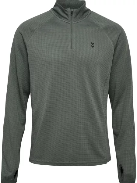 Bluza rozpinana Hummel szara