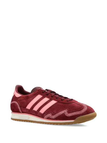 Ριγέ sneakers Adidas λευκό