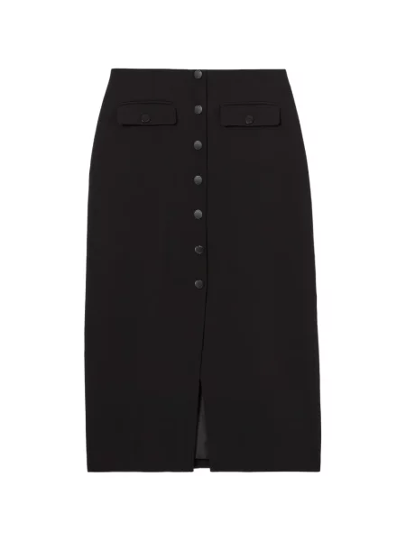 Fustă midi Claudie Pierlot negru