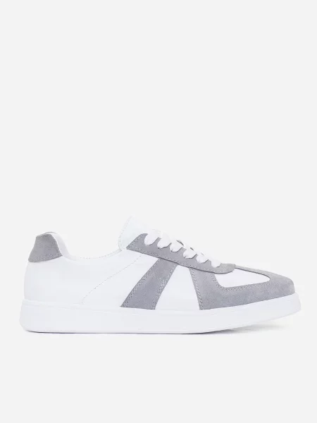 ISSA Plus Кеди низькі Шкіра білий