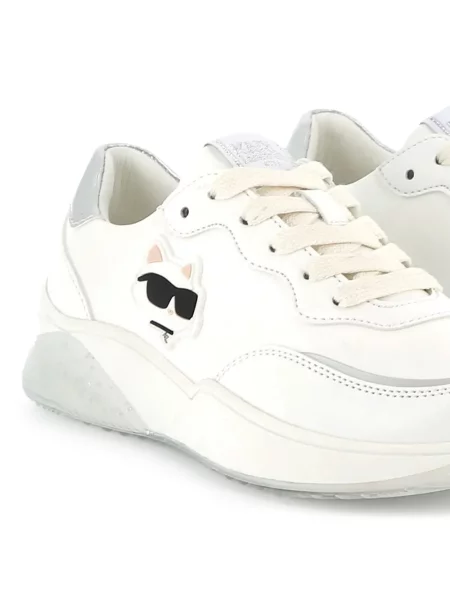 Sneakersy dziecięce Karl Lagerfeld białe