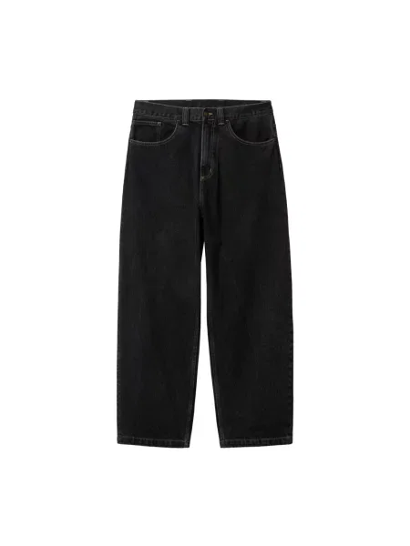 Spodnie Carhartt WIP Brandon Pant Black Stone Washed S czarne