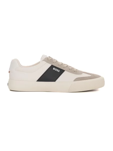 Sneakersy Boss beżowe