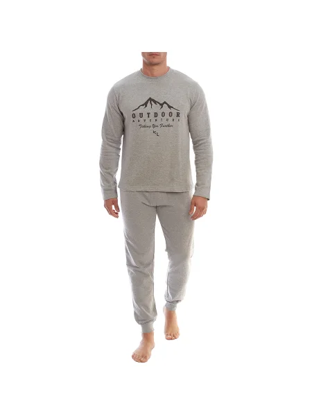 Pijamale Kisses&love gri