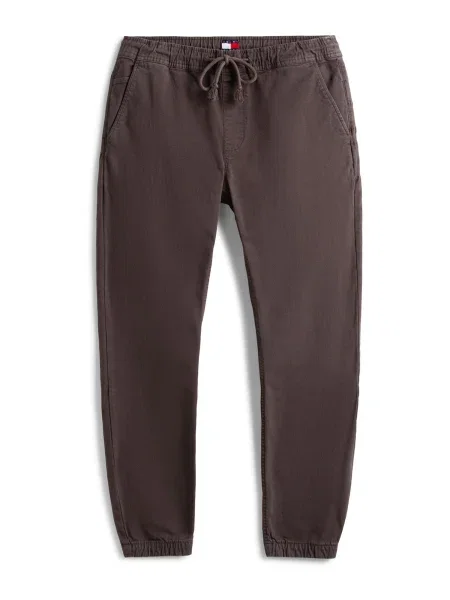 Tommy Jeans Pantaloni SCANTON pământiu gri