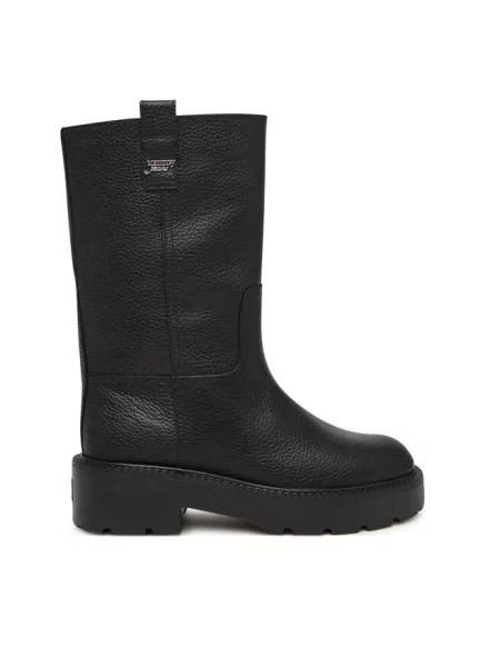 Kozaki Tommy Jeans czarne