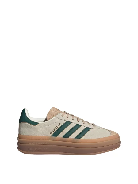 ADIDAS ORIGINALS Nízke tenisky Gazelle Bold / zelená béžová