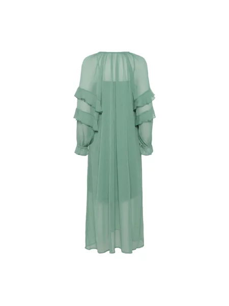 Lniana sukienka Saint Tropez zielona