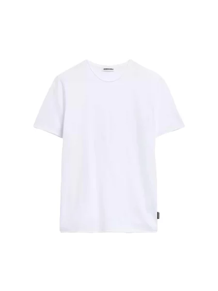 ARMEDANGELS Tricou JAAMES BRUSHED alb