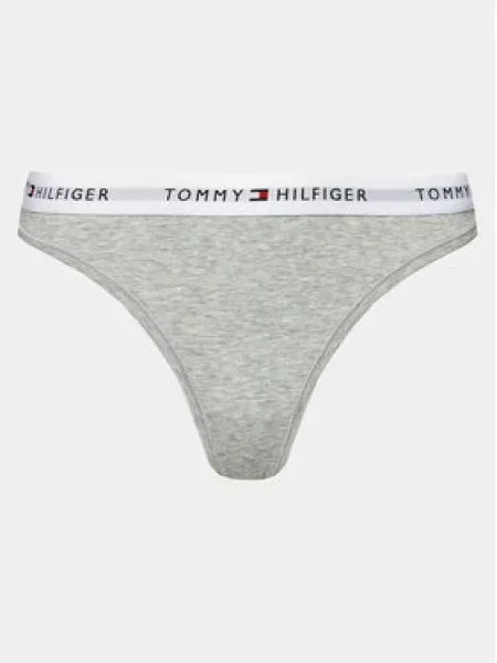 Tommy Hilfiger Kalhotky string šedá