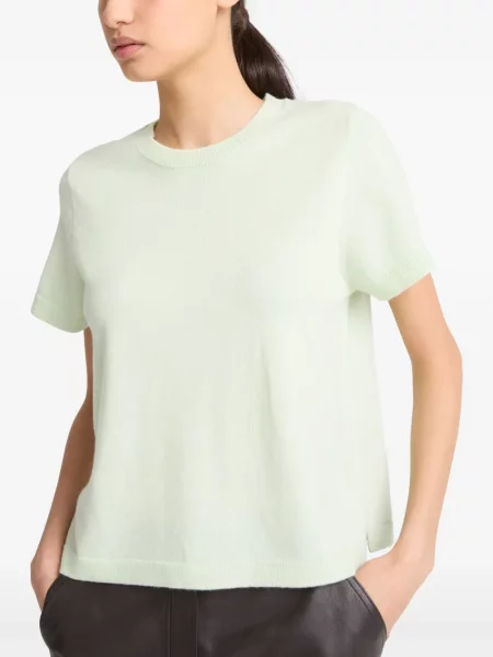 Tricou Yves Salomon tricotate verde