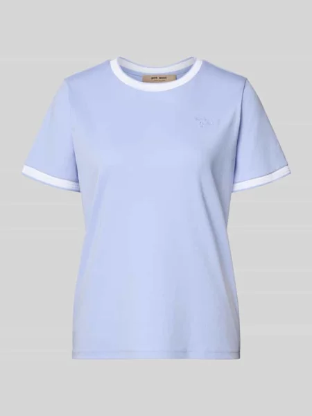 T-shirt z detalem z logo model Molina' Mos Mosh