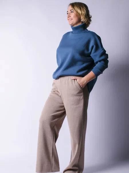 Светр Nita вовна/акрил синій