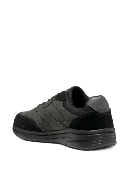 Sneakerși Geox din piele de căprioară gri