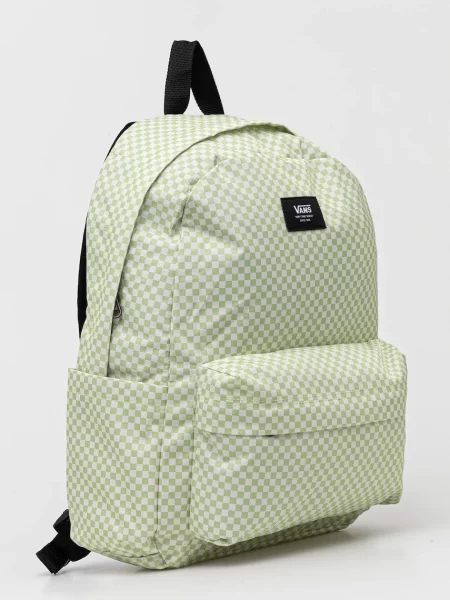 Plecak miejski Vans Old Skool Check 22 l shadow lime zielony