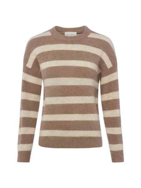 Msch Copenhagen sweter z dzianiny z zawartością alpaki MSCHFestina Hope Kobiety w XS/S brązowy