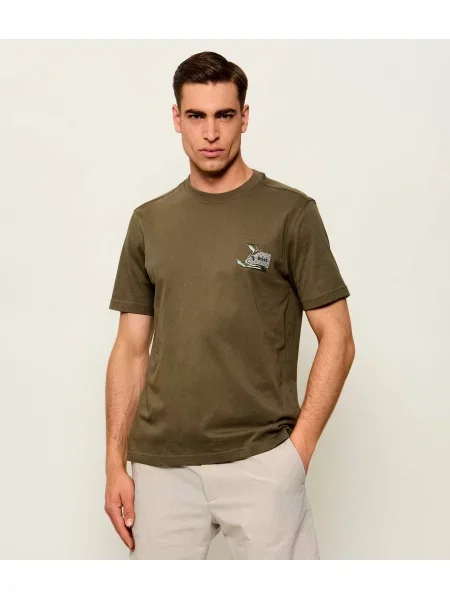 BOSS ORANGE Tricou Te_Blueprint verde