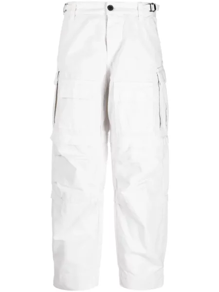 Pantaloni cargo Darkpark alb
