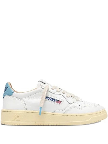 Sneakerși Autry din piele alb