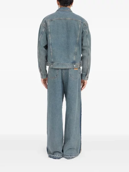 Geacă de blugi Mm6 Maison Margiela albastru