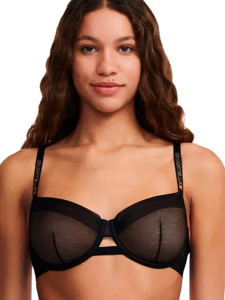 Мягкий бюстгальтер на косточках чорний