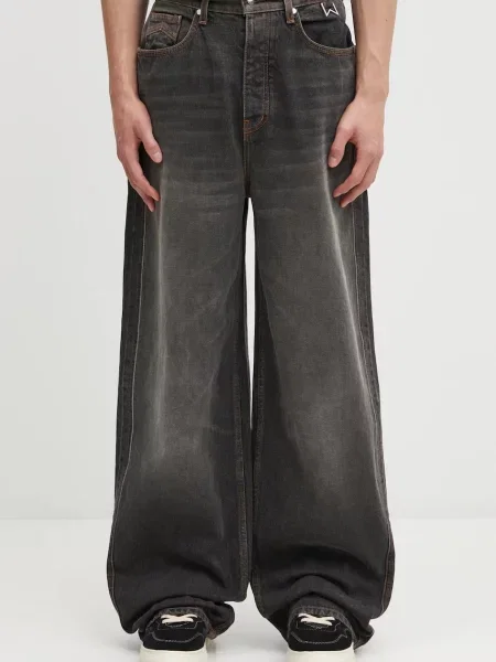 RHUDE jeans Wide Leg Traxedo
