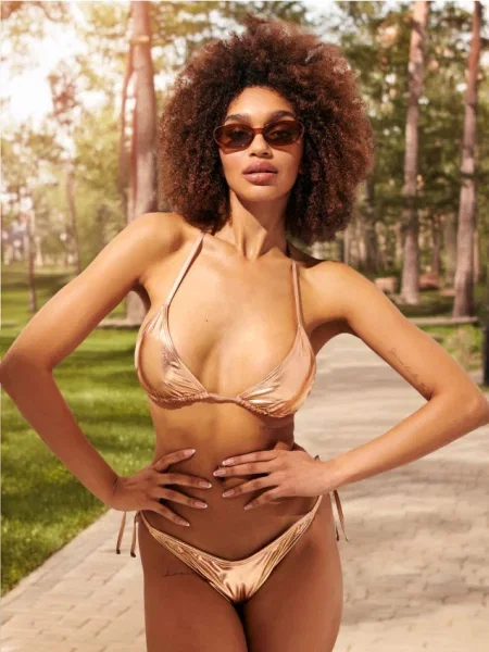 Купальні трусики різнобарвний