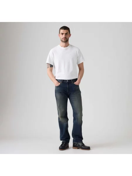 Džínsy s rovným strihom Levi's modrá