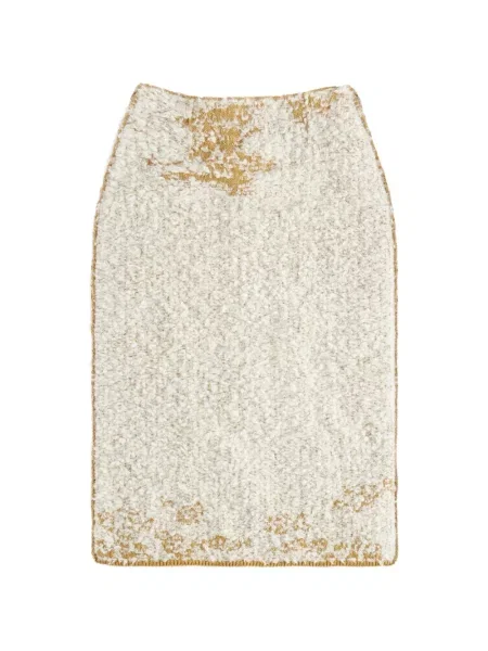 Fustă midi Maison Margiela tricotate