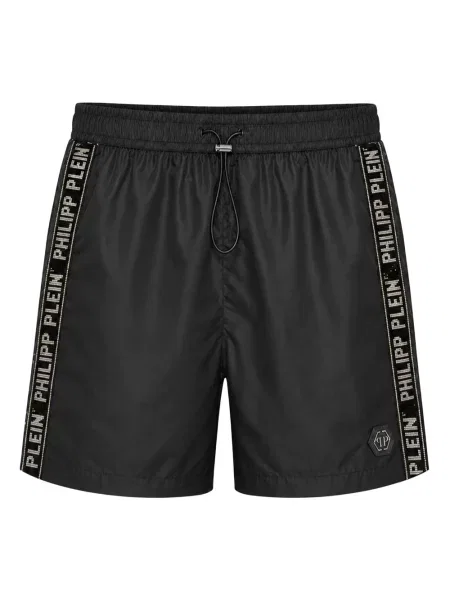 Krótkie szorty Philipp Plein czarne