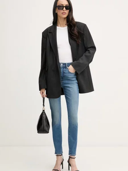 Calvin Klein Jeans skinny traperice ženske plava