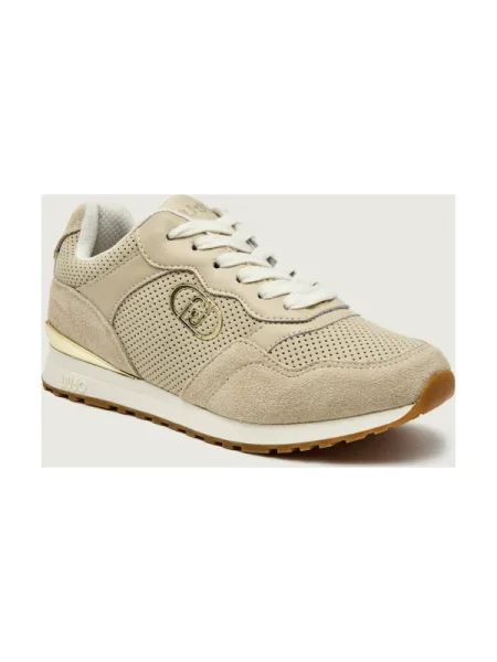 Liu Jo Sneakers MAXI WONDER LOW 02 BIS | piele întoarsă bej