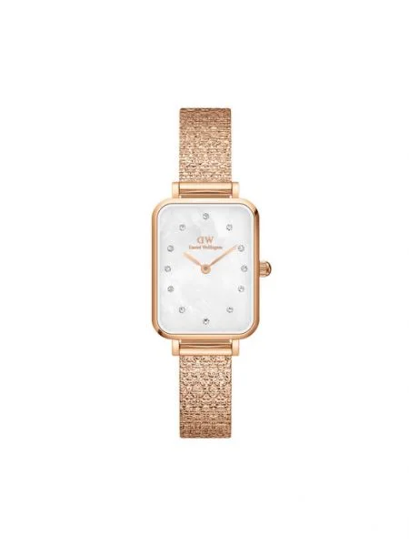 Daniel Wellington Hodinky Quadro Lumine Pressed Piano Zlatá