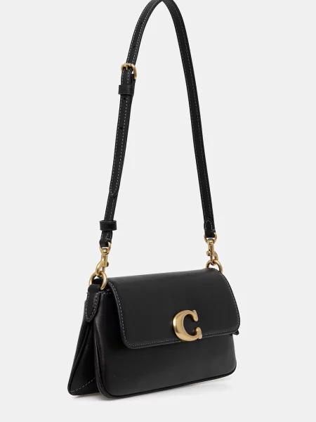 Шкіряна сумочка Coach Jet чорний