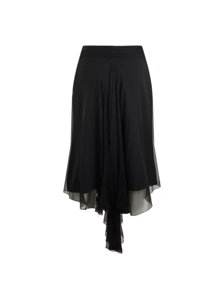 Długa spódnica maxi Alberta Ferretti czarna
