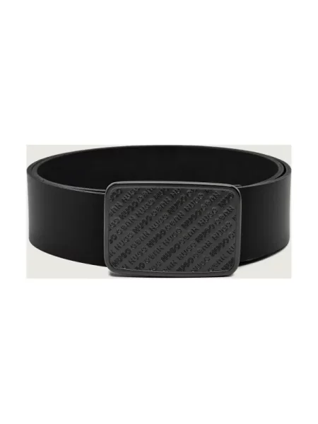 HUGO de piele negru