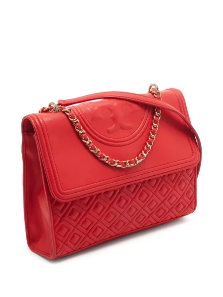 Matlasat geantă Tory Burch roșu