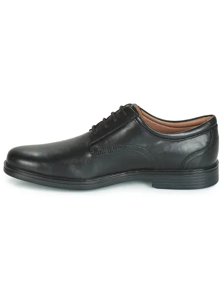 Čipkované tenisky Clarks čierna