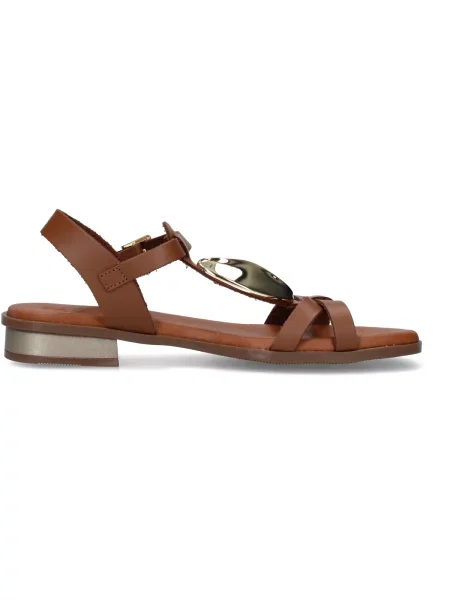 Pantofi Oh My Sandals maro